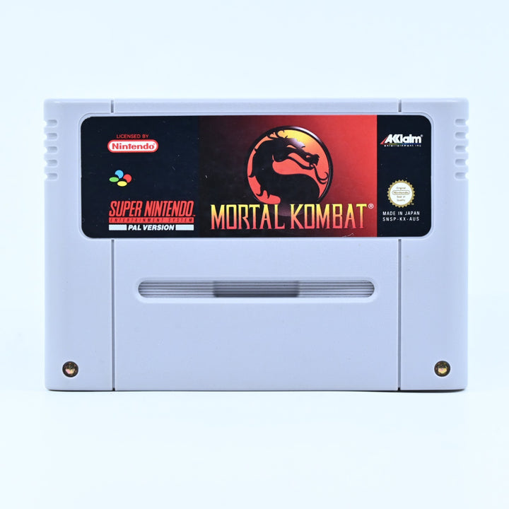 Mortal Kombat - Super Nintendo / SNES Boxed Game - PAL - FREE POST!