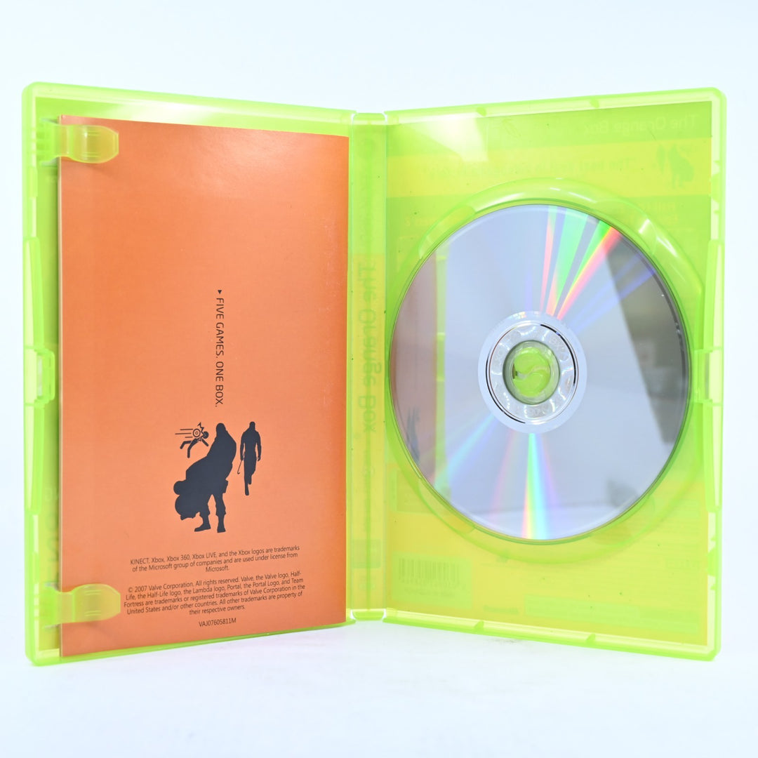 The Orange Box - Xbox 360 Game + Manual - PAL - MINT DISC!