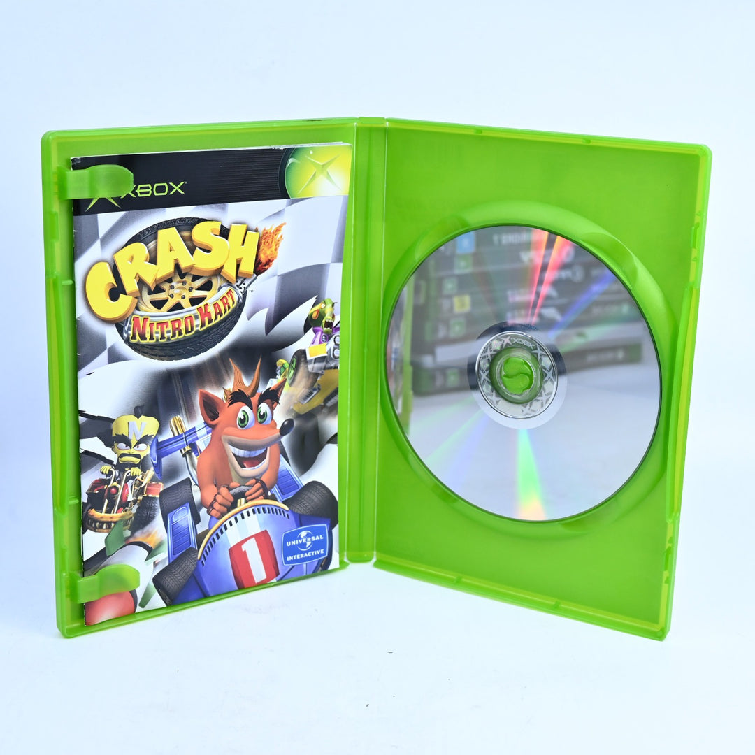 Crash Nitro Kart - Original Xbox Game + Manual - PAL - MINT DISC!