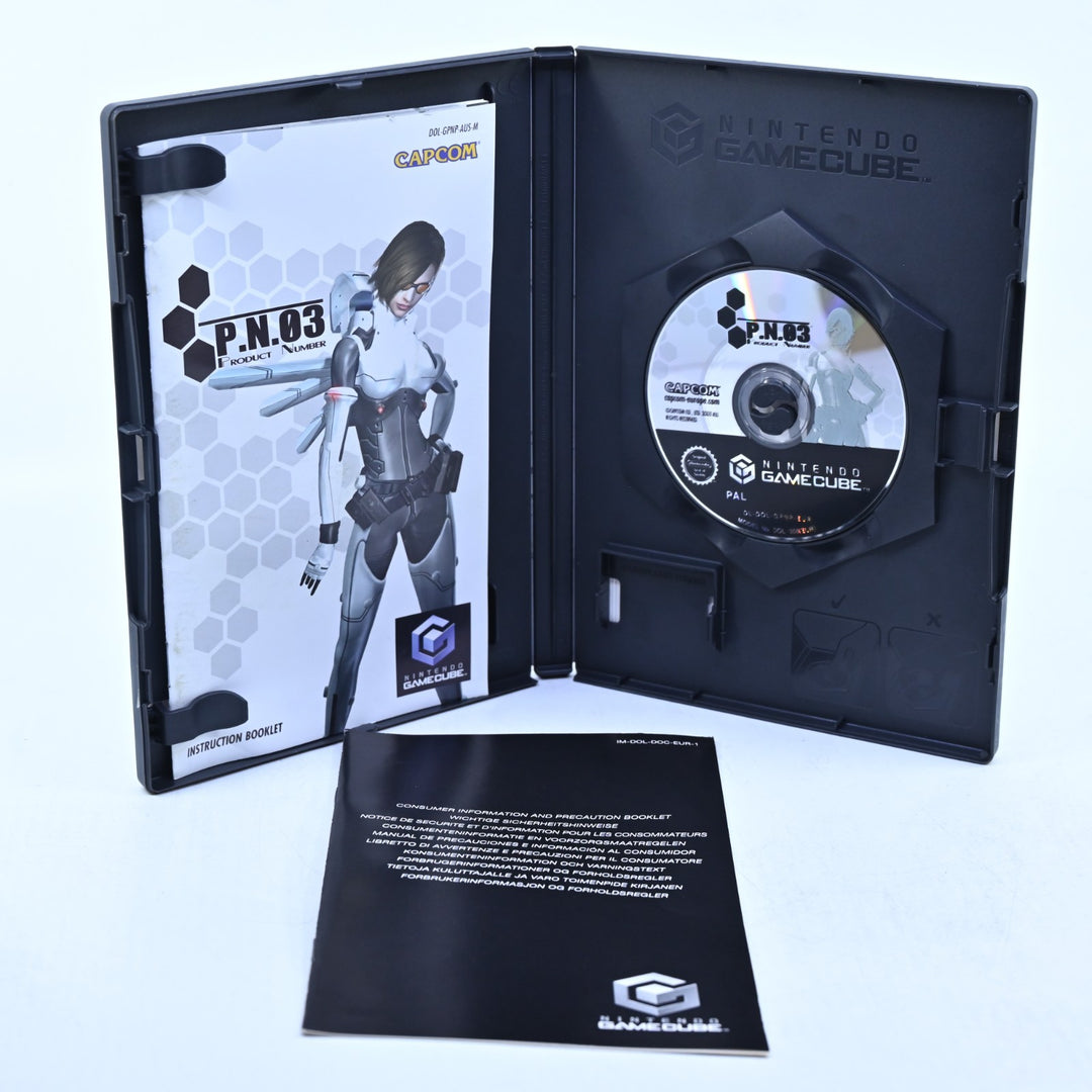 P.N.03 Product Number 03 - Nintendo Gamecube Game + Manual - PAL - FREE POST!