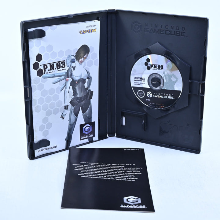 P.N.03 Product Number 03 - Nintendo Gamecube Game + Manual - PAL - FREE POST!