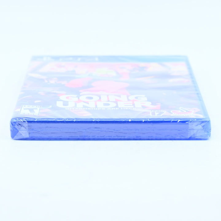 SEALED! Going Under + Book - Sony Playstation 4 / PS4 Game - FREE POST!