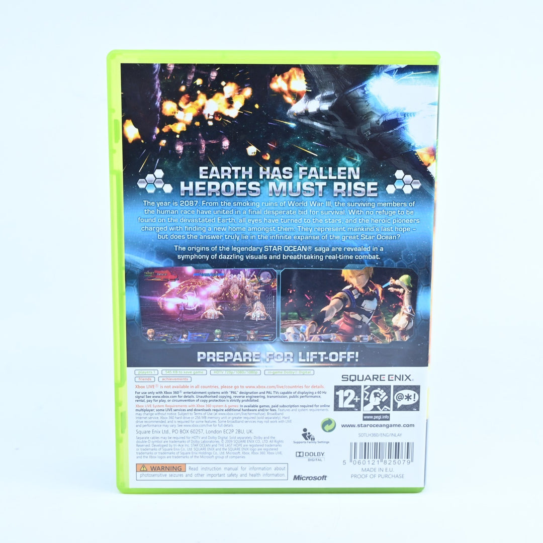 Star Ocean: The Last Hope - Xbox 360 Game + Manual - PAL - MINT DISC!