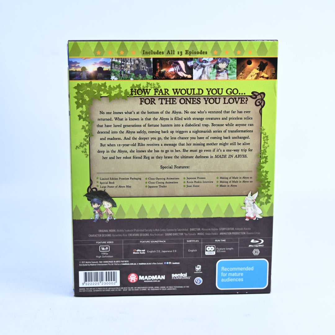 Made in Abyss - Complete Season 1 Limited Edition - Region B - Anime Blu-ray