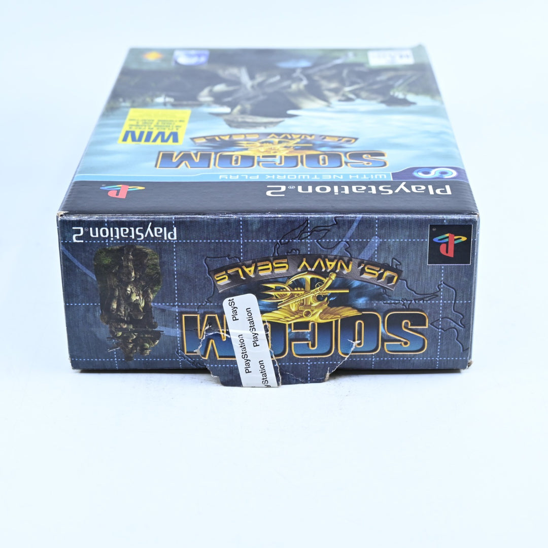 SOCOM: U.S. Navy Seals - Big Box - Sony Playstation 2 / PS2 Game