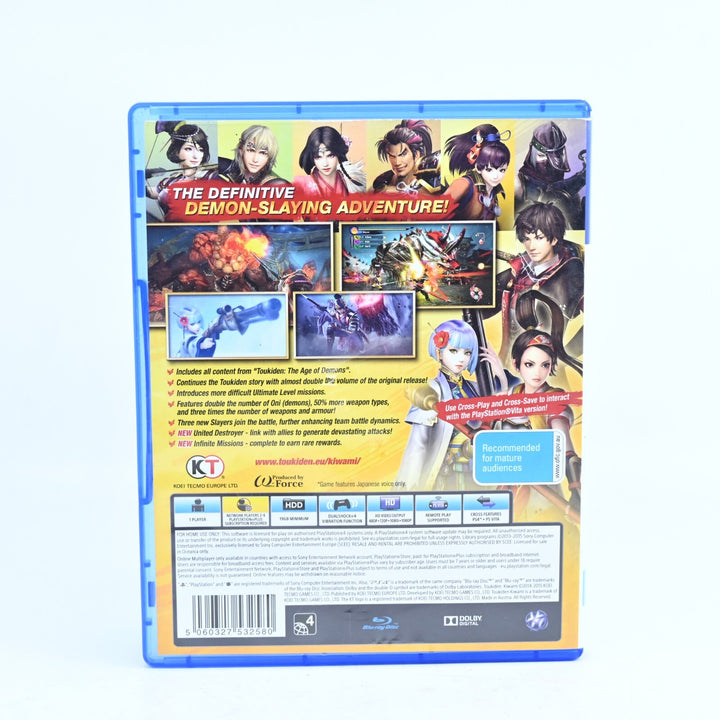 Toukiden: Kiwami - Sony Playstation 4 / PS4 Game - FREE POST!