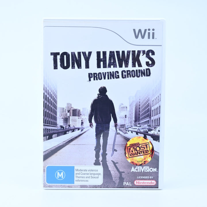 Tony Hawk’s Proving Ground - Nintendo Wii Game + Manual - PAL - MINT DISC!