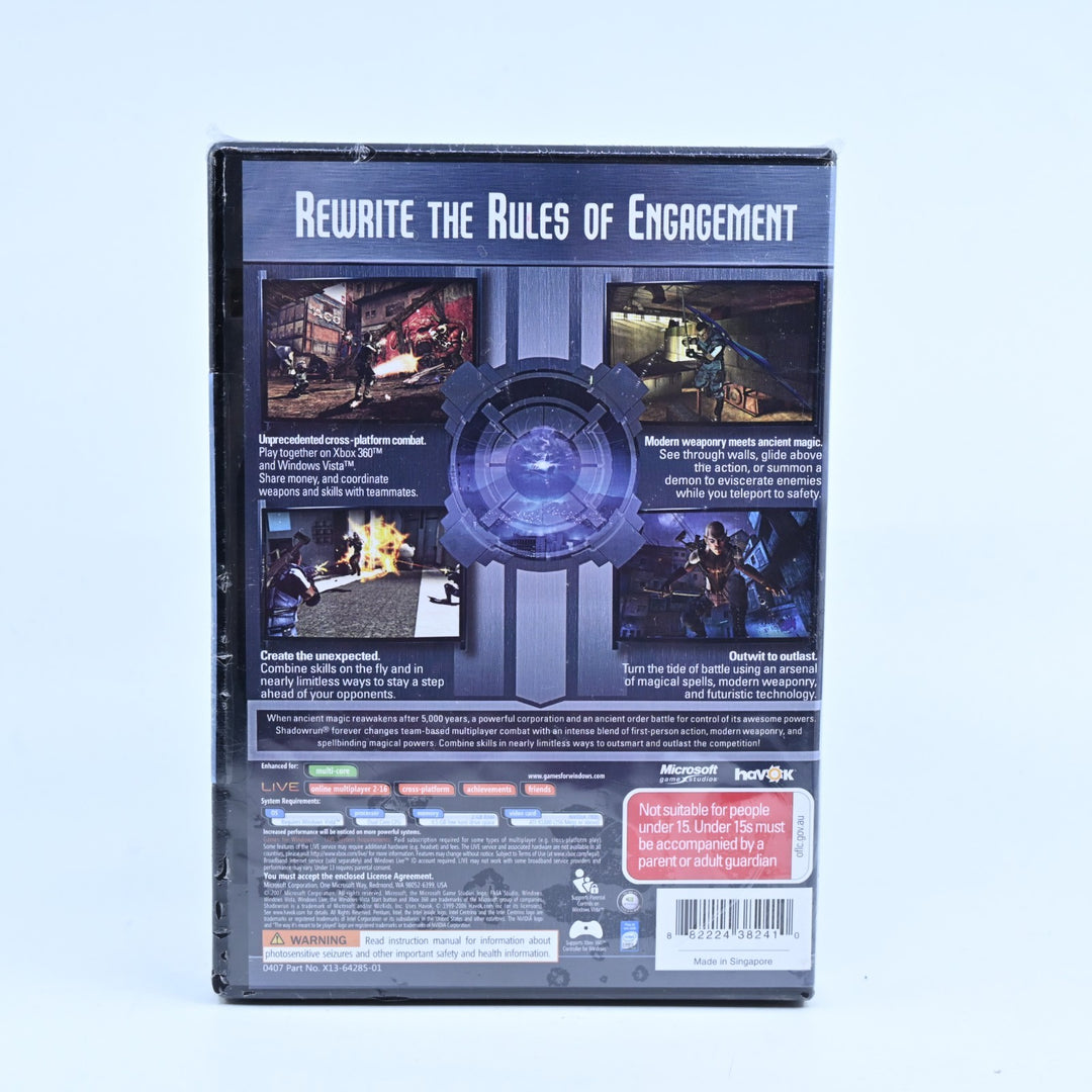 SEALED! Shadowrun - PC / Other - Games