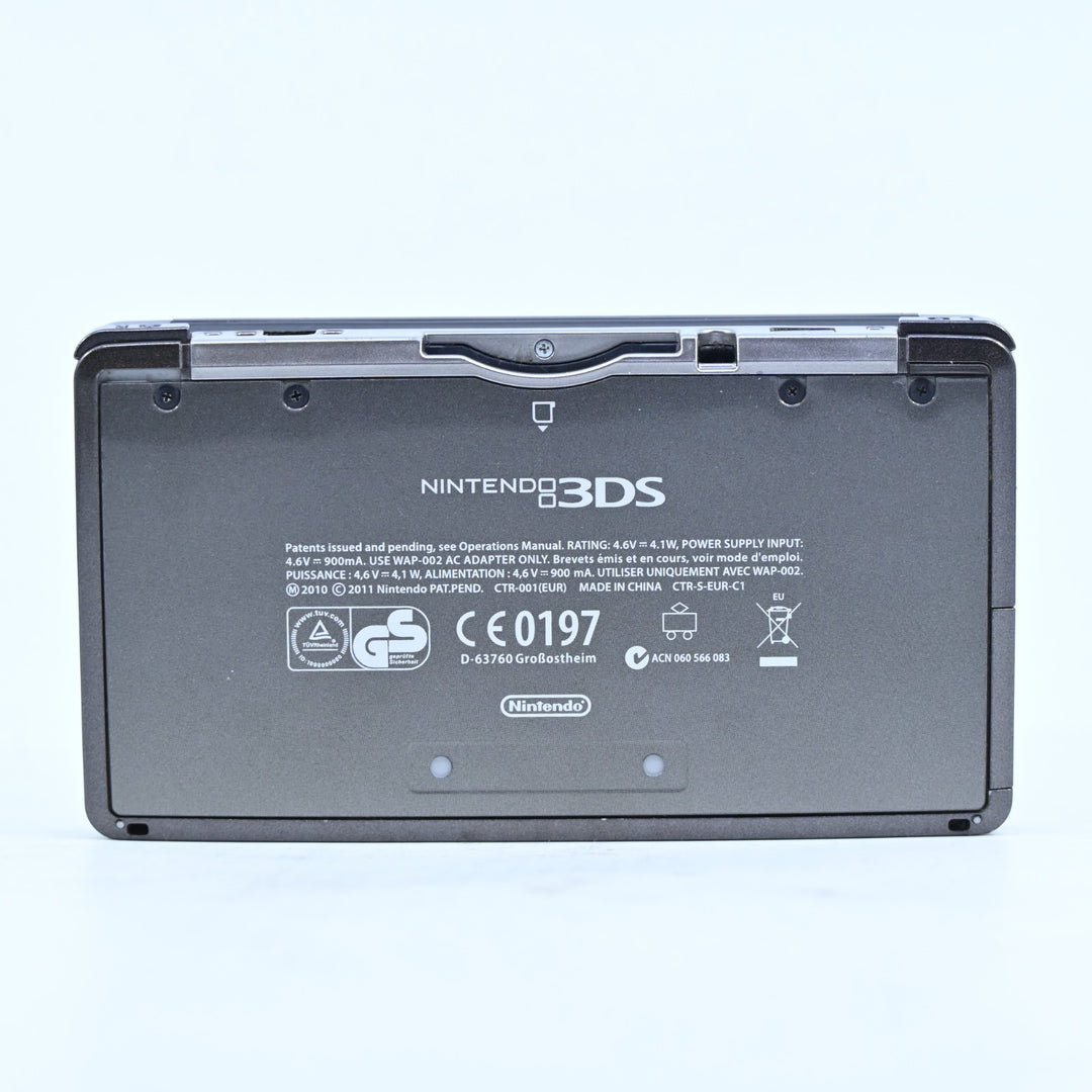 Black Nintendo 3DS Console - CTR-001 - PAL + SD Card! - FREE POST!