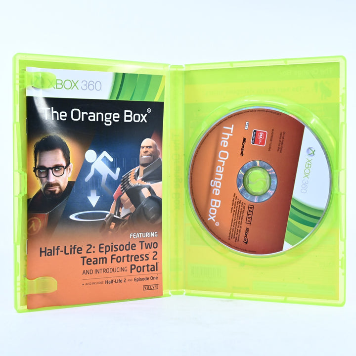 The Orange Box - Xbox 360 Game + Manual - PAL - MINT DISC!