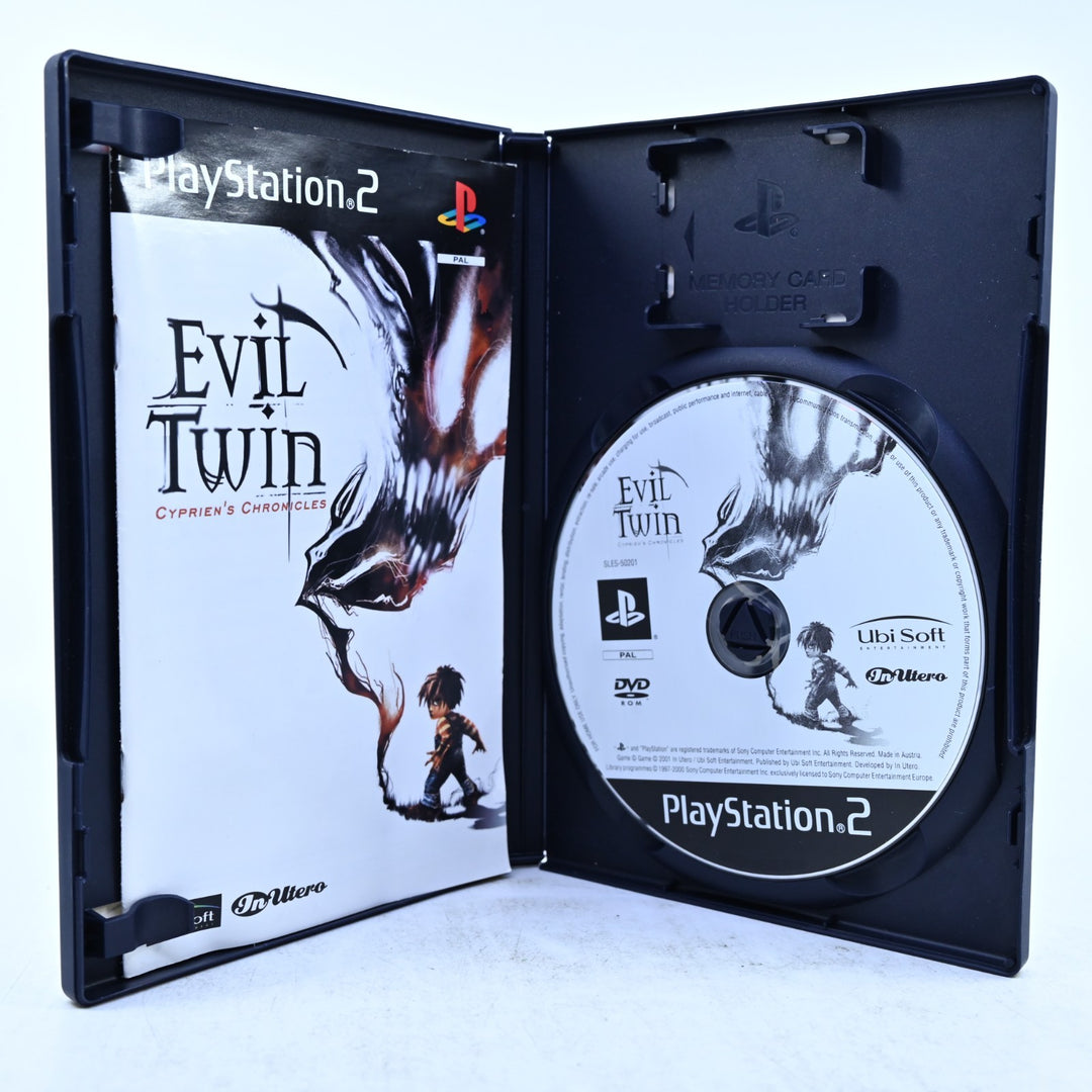 Evil Twin: Cyprien's Chronicles - Sony Playstation 2 / PS2 Game + Manual - PAL
