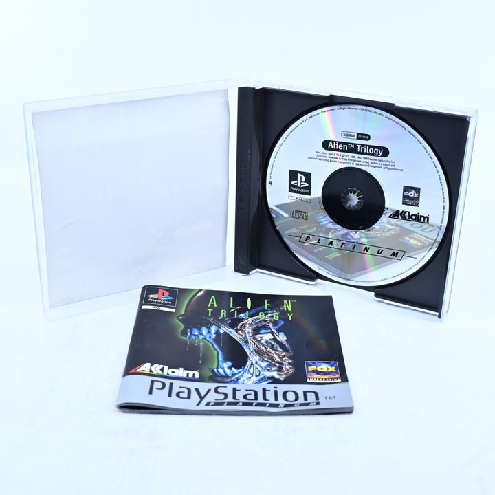 Alien Trilogy - Sony Playstation 1 / PS1 Game + Manual - PAL - MINT DISC!