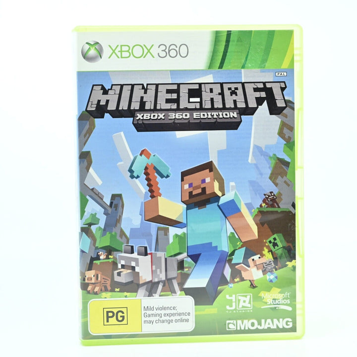 Minecraft - Xbox 360 Game - PAL - MINT DISC!