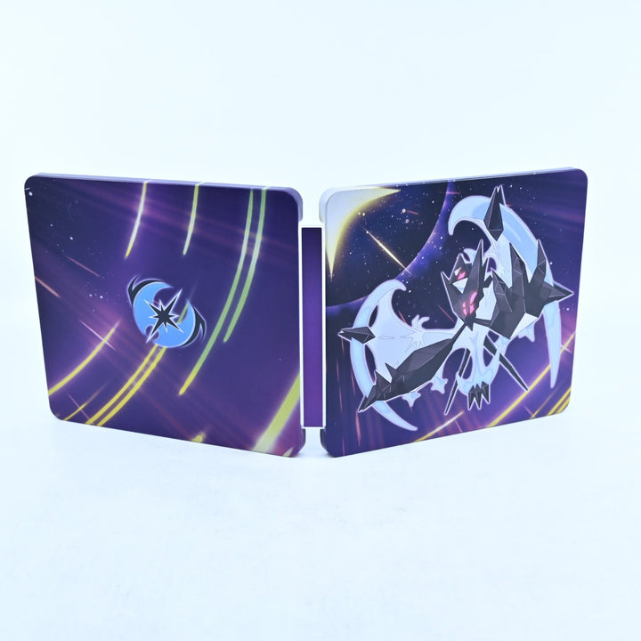 Pokemon Ultra Moon - Nintendo 3DS Game - PAL + Manual + Steelbook