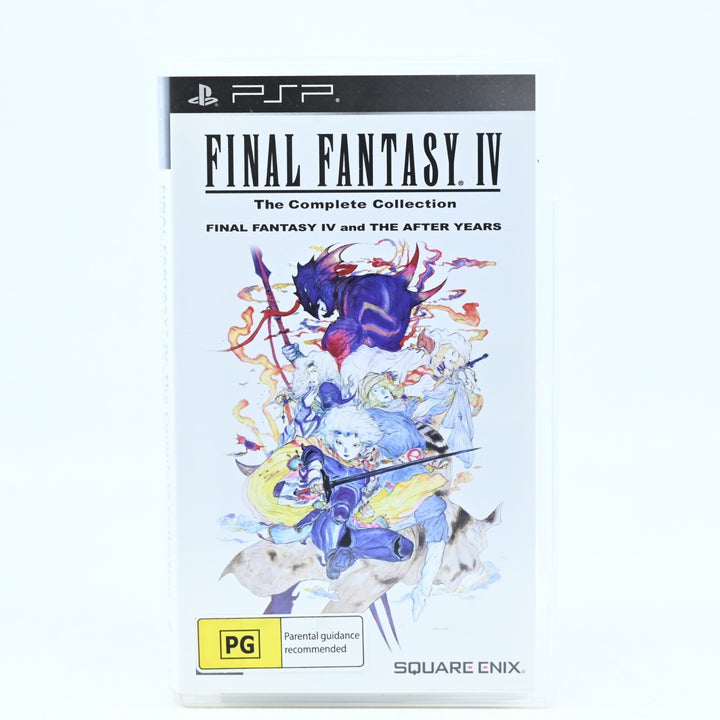 Final Fantasy IV The Complete Collection - Sony PSP Game + Manual - FREE POST!