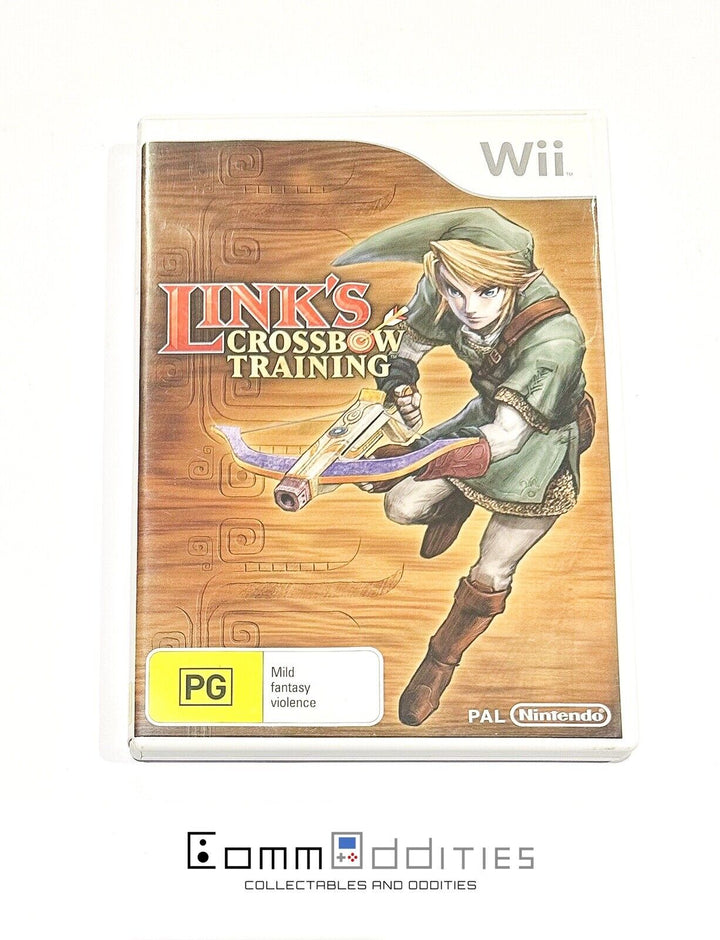 LIKE NEW! Link’s Crossbow Training - Nintendo Wii Game - AUS PAL
