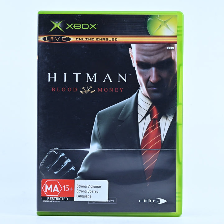 Hitman: Blood Money - Original Xbox Game + Manual - PAL - MINT DISC!