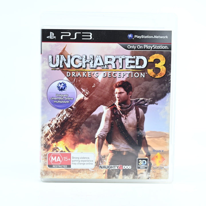 Uncharted 3: Drake's Deception - Sony Playstation 3 / PS3 Game - MINT DISC!