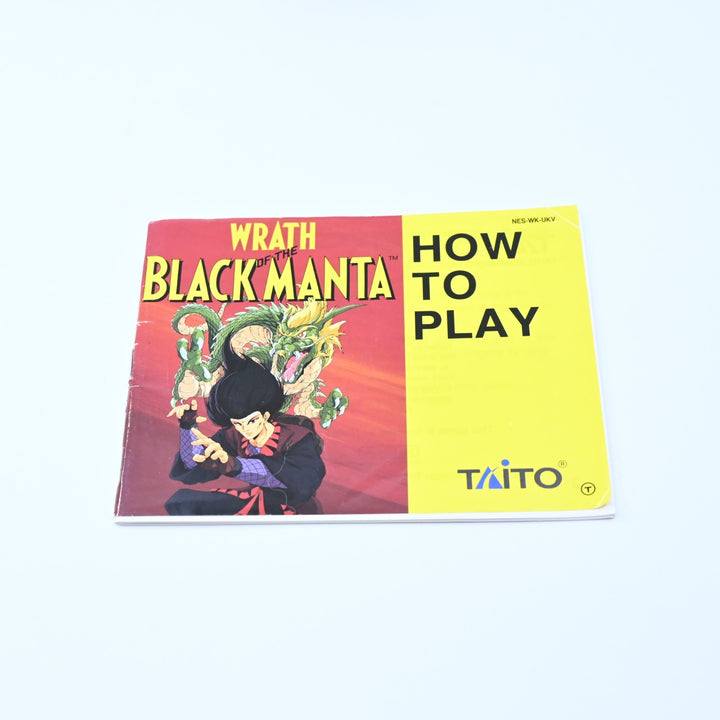 Wrath of the Black Manta - Nintendo Entertainment System / NES Boxed Game