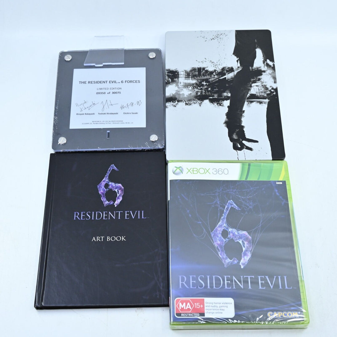 Resident Evil 6: Collectors Edition - Xbox 360 Game + Manual - Sealed Game