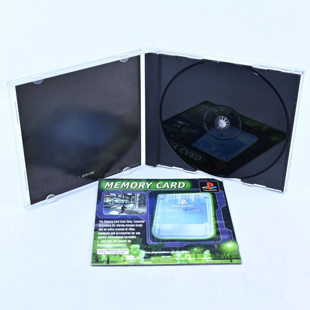 Syphon Filter - Sony Playstation 1 / PS1 Game + Manual - PAL