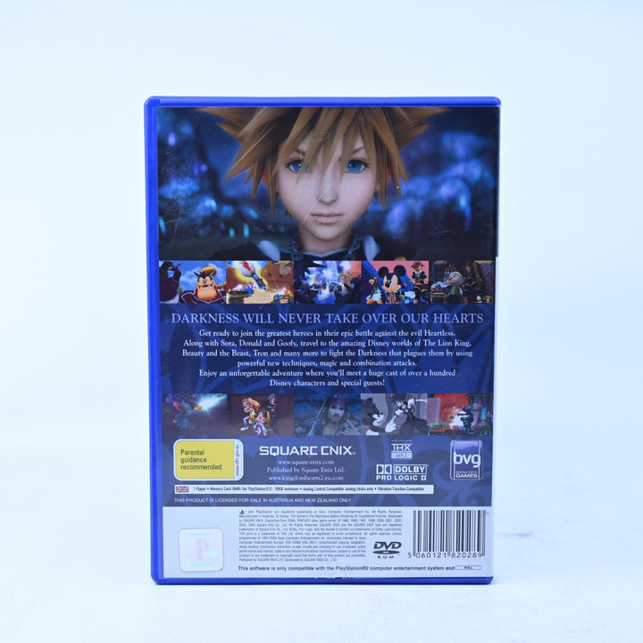 Kingdom Hearts II - Sony Playstation 2 / PS2 Game + Manual - PAL - MINT DISC!