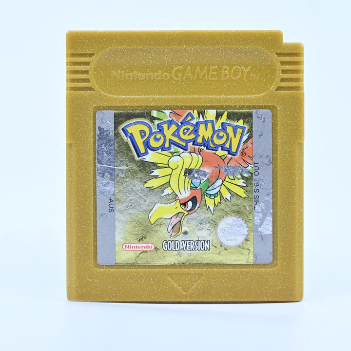 Pokemon Gold Version - Nintendo Gameboy Color Game - PAL - NEW SAVE BATTERY!
