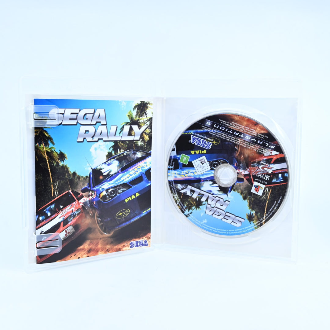 Sega Rally - Sony Playstation 3 / PS3 Game + Manual - MINT DISC!