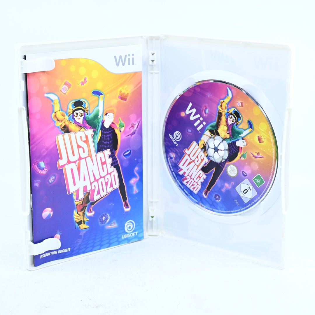 Just Dance 2020 - Nintendo Wii Game + Manual - PAL - FREE POST!