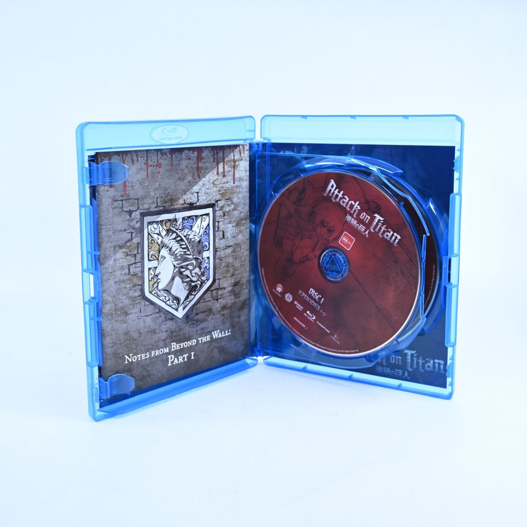 Attack On Titan: Collection 1 + 2 - Region B - Anime Blu-ray