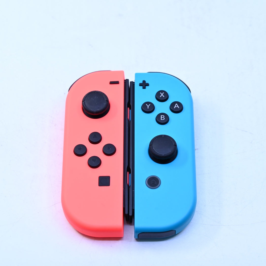 Neon Red / Neon Blue - Boxed Joy-Con Controller Pair - Switch Accessory