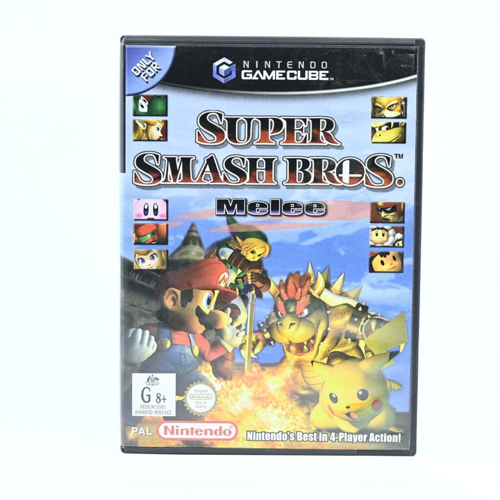 Super Smash Bros. Melee - Nintendo Gamecube Game - PAL - FREE POST!