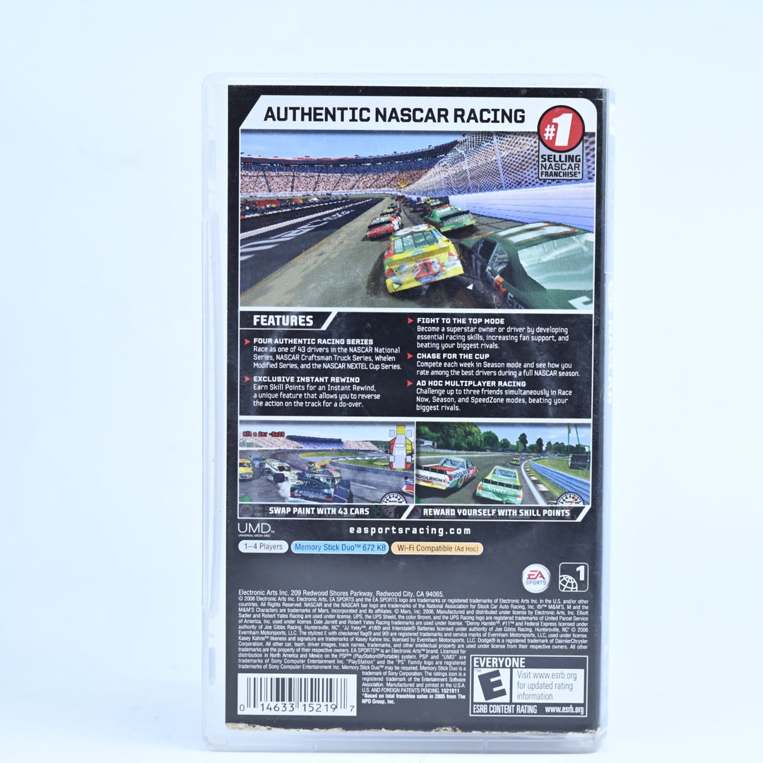 Nascar - Sony PSP Game + Manual - Region Free - FREE POST!