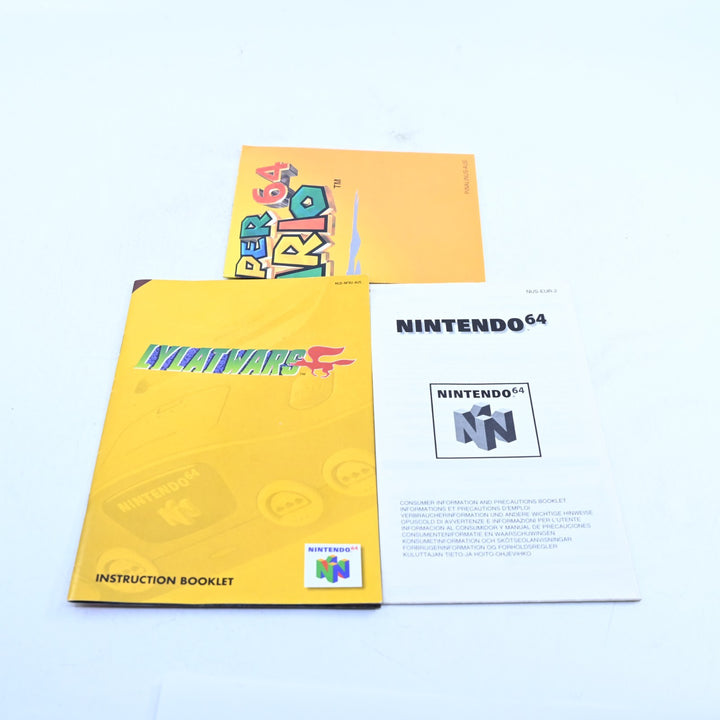Lylat Wars - N64 / Nintendo 64 Boxed Game + Rumble Pak - PAL - FREE POST!