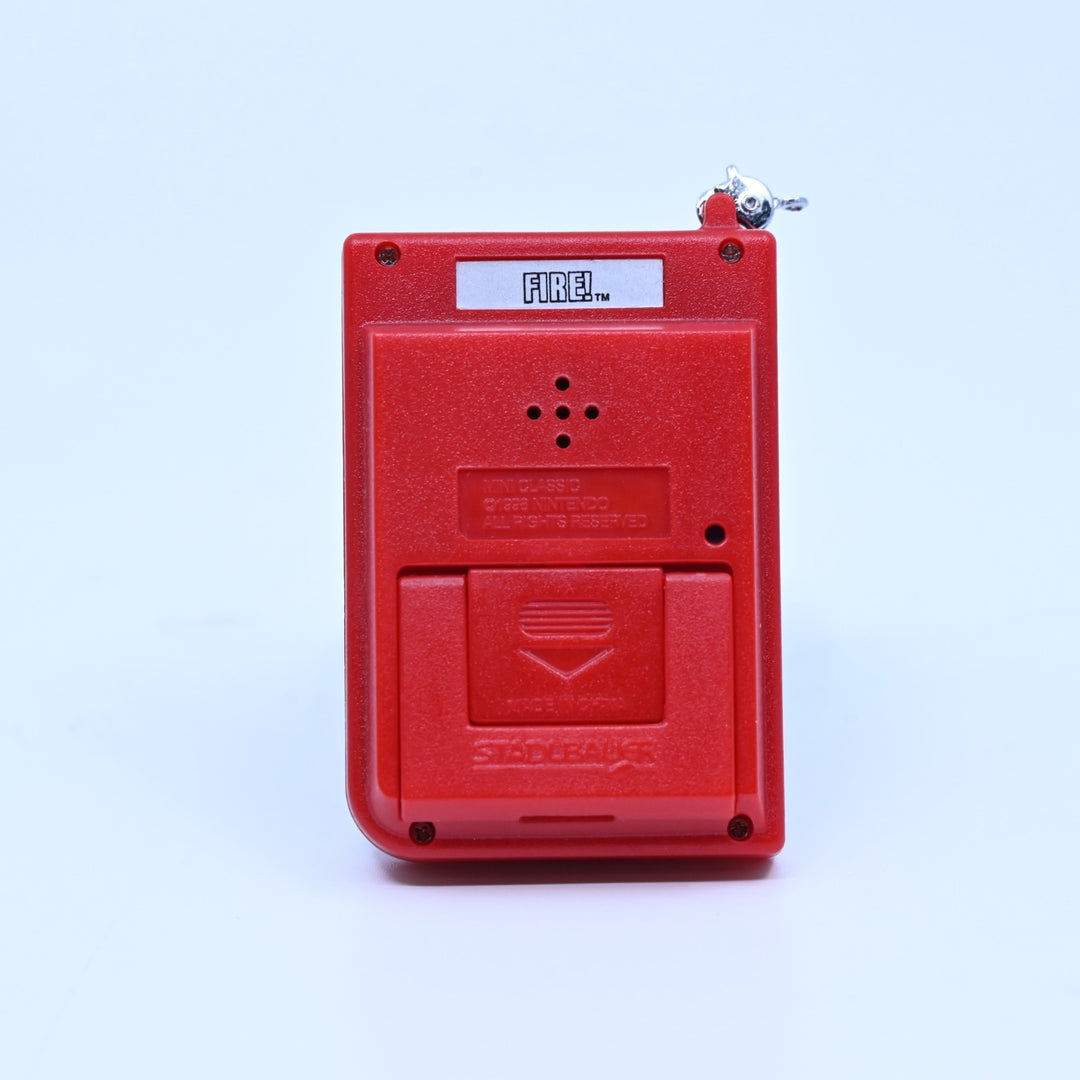 Fire! -1998 Nintendo Mini Classic Keychain - Nintendo Game - FREE POST!
