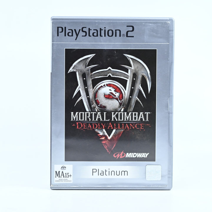 Mortal Kombat: Deadly Alliance - Sony Playstation 2 / PS2 Game + Manual - PAL