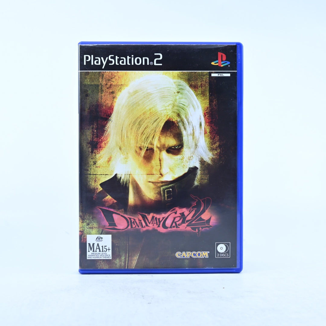 Devil May Cry 2 - Sony Playstation 2 / PS2 Game + Manual - PAL - MINT DISC!