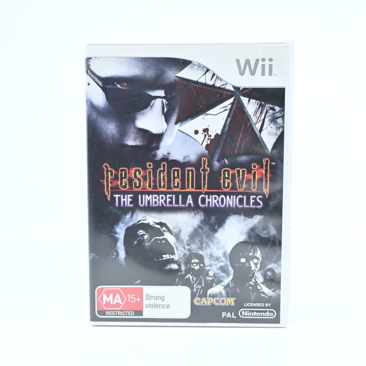 Resident Evil: The Umbrella Chronicles - Nintendo Wii Game + Manual - PAL