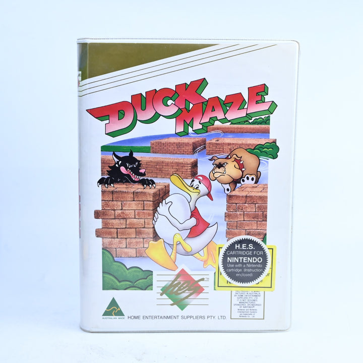 Duck Maze - Piggy Back Cartridge - H.E.S / NES Game - PAL