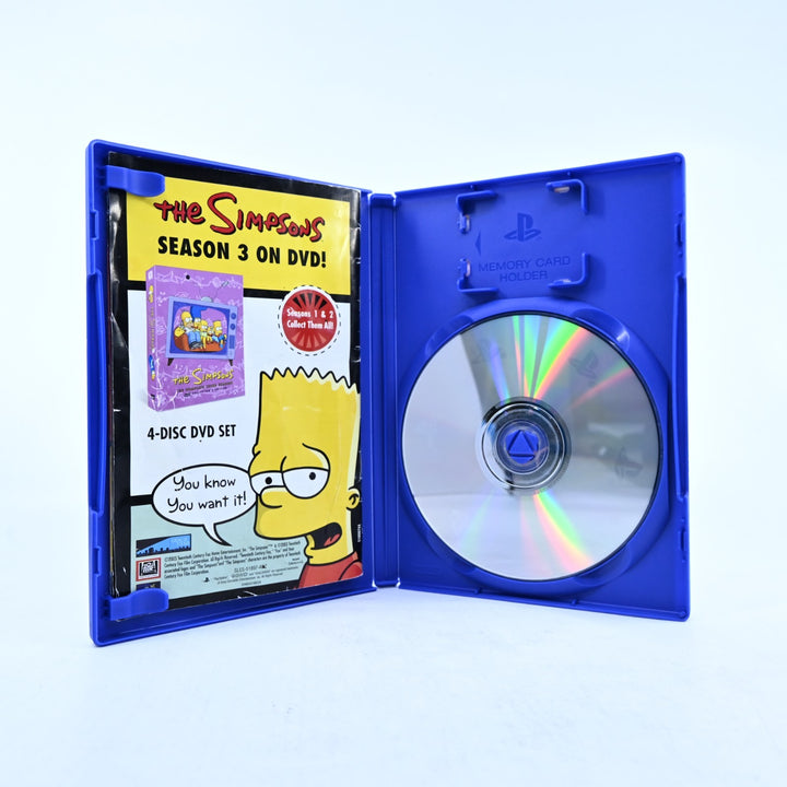 The Simpsons Hit & Run - Sony Playstation 2 / PS2 Game + Manual - PAL