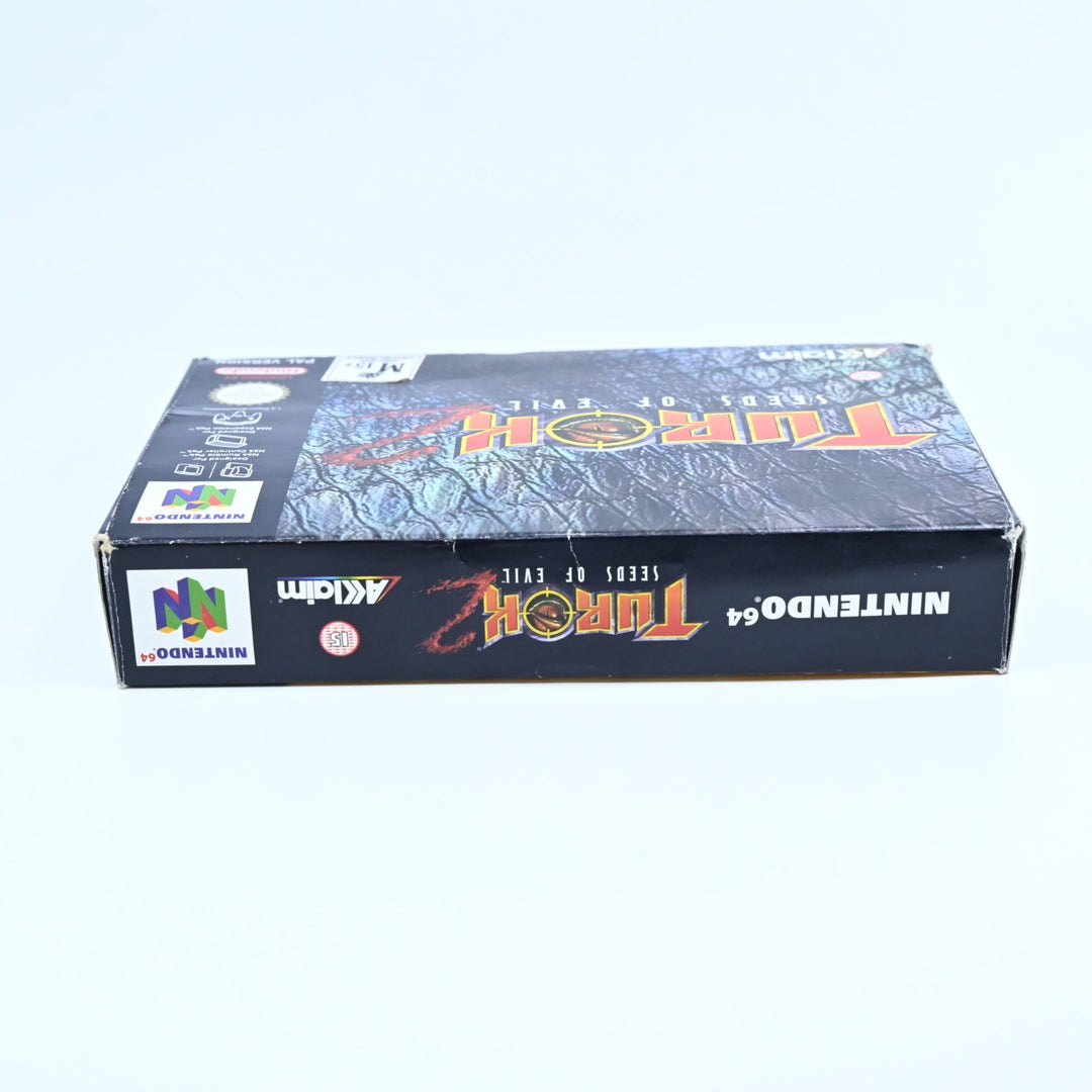 Turok 2: Seeds of Evil - N64 / Nintendo 64 Boxed Game - PAL - FREE POST!