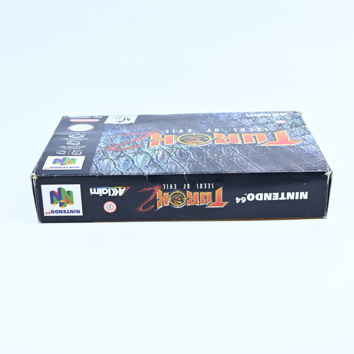 Turok 2: Seeds of Evil - N64 / Nintendo 64 Boxed Game - PAL - FREE POST!