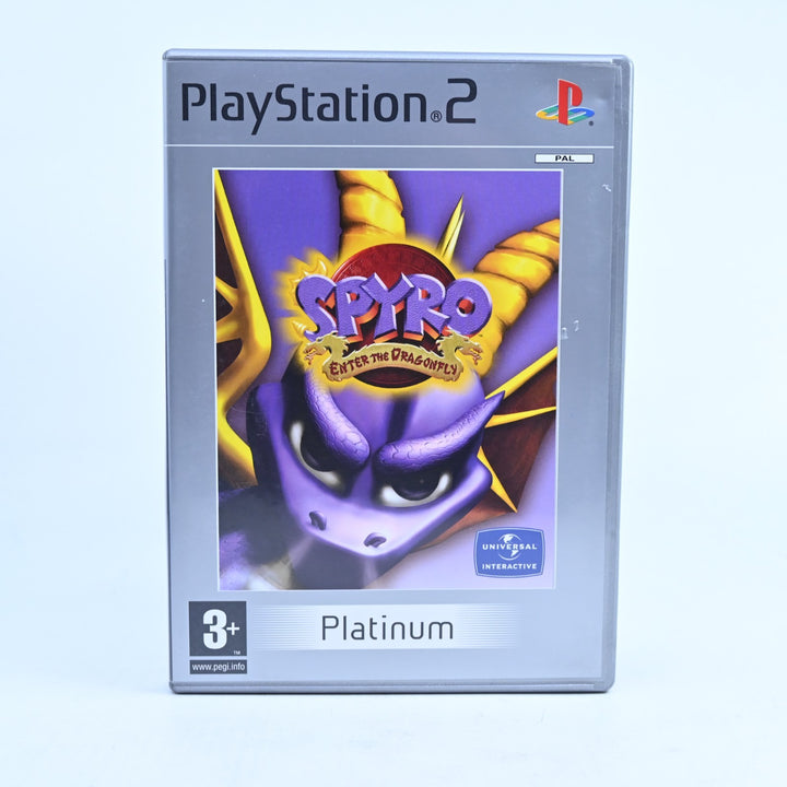 Spyro: Enter the Dragonfly - Sony Playstation 2 / PS2 Game + Manual - PAL