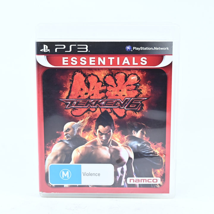 Tekken 6 - Sony Playstation 3 / PS3 Game + Manual - MINT DISC!