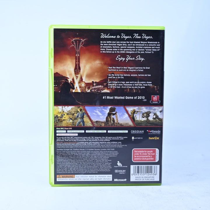 Fallout: New Vegas - Xbox 360 Game + Manual - PAL - MINT DISC!