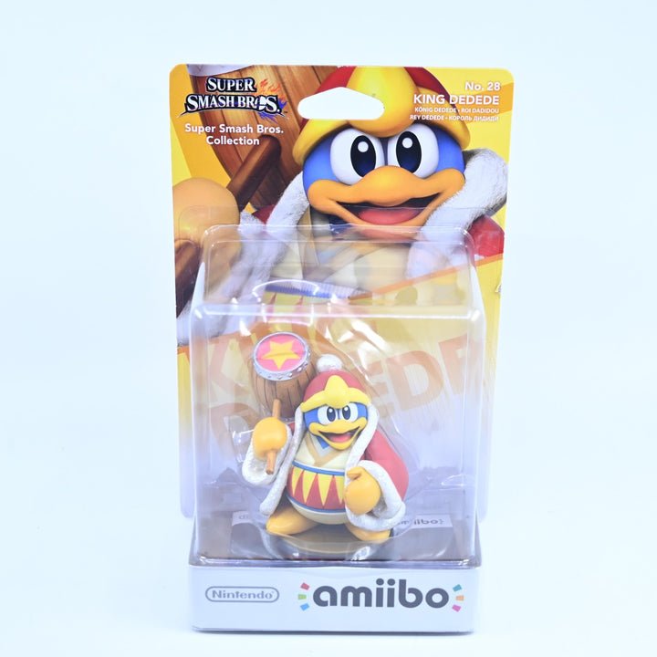 SEALED! King Dedede Amiibo No. 28 - Super Smash Bros. Collection - Toy