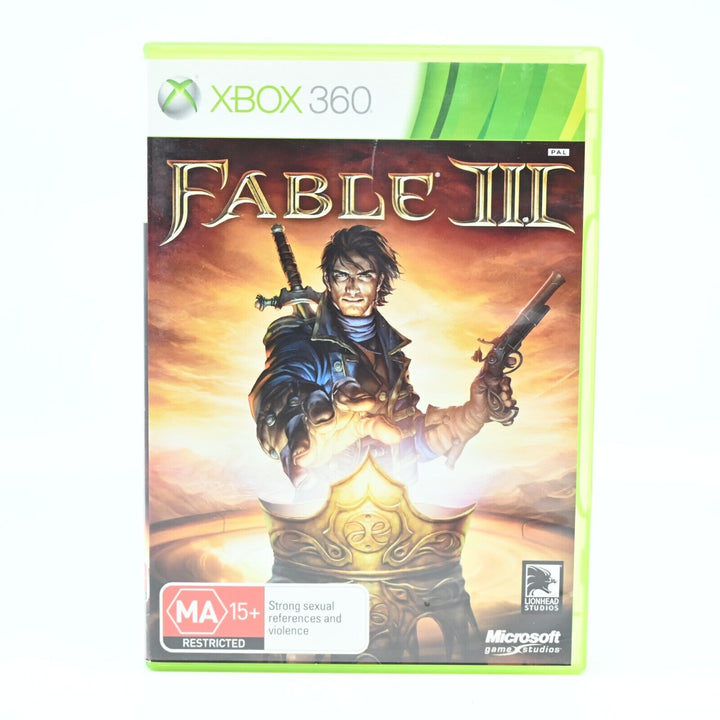 Fable III - Xbox 360 Game + No Manual - PAL - FREE POST!