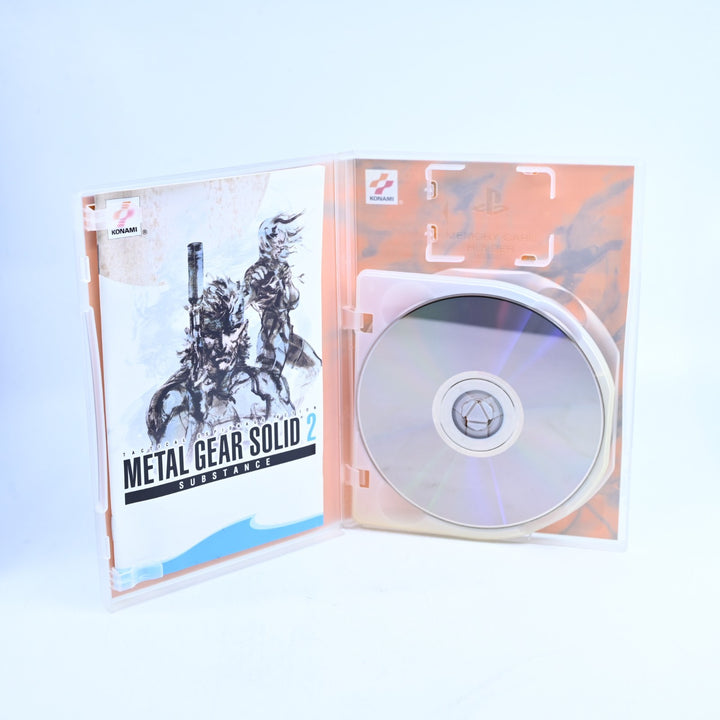 Metal Gear Solid 2: Substance - Sony Playstation 2 / PS2 Game + Manual Disc Wear