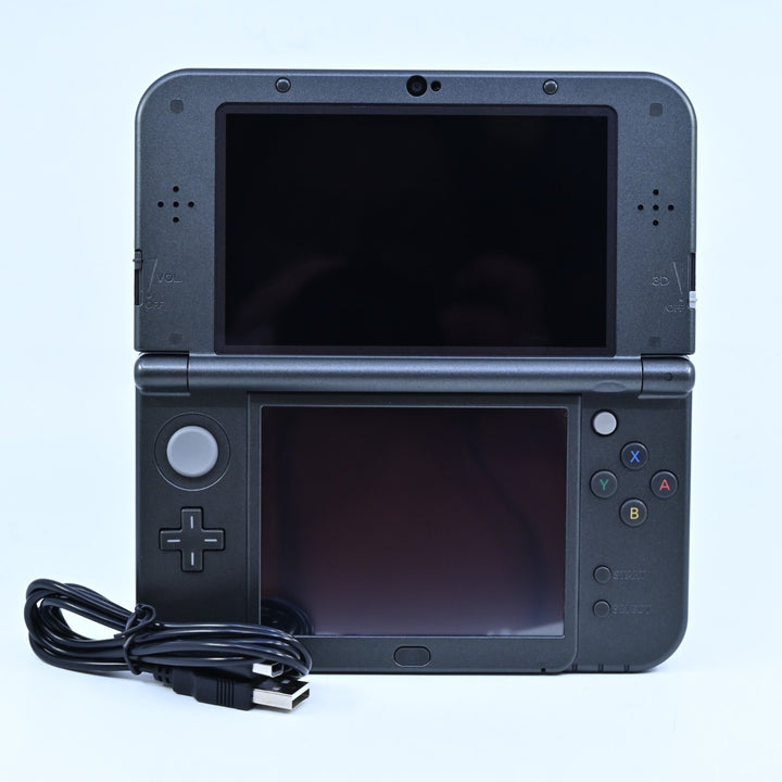 Metallic Black - Top IPS - 'New' Nintendo 3DS Console XL RED-001 - PAL FREE POST