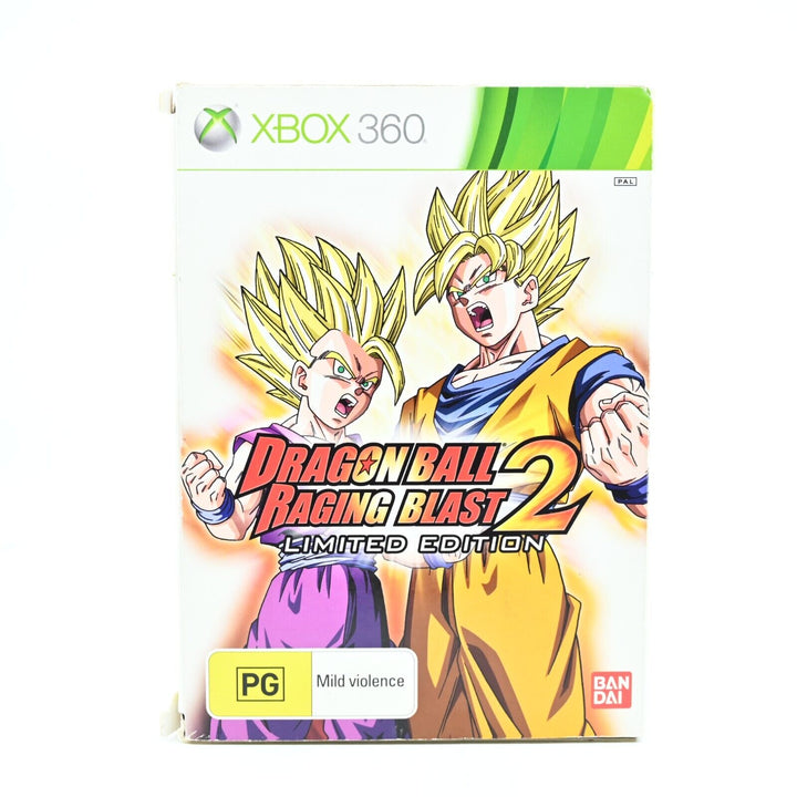 Dragon Ball: Raging Blast 2 Limited Edition - Xbox 360 Game + Manual - MINT DISC